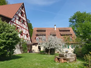 Ferienzimmer im historischen Mühlhaus von 1643 in der Prethalmühle