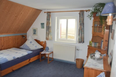 Ferienwohnung in Hallig Hooge: Ferienwohnung mit Weitblick auf Hallig Hooge