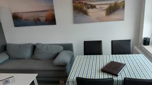 Bild 6: Ferienwohnung in Norddeich mit Blick auf die Nordsee und die Insel Juist