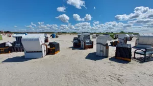 Bild 28: Ferienwohnung in Norddeich mit Blick auf die Nordsee und die Insel Juist