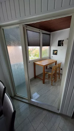 Bild 9: Ferienwohnung in Norddeich mit Blick auf die Nordsee und die Insel Juist