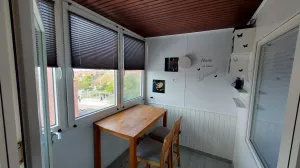 Bild 8: Ferienwohnung in Norddeich mit Blick auf die Nordsee und die Insel Juist