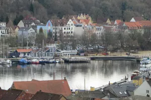 die Hafenspitze Bild 13: FeWo Lütt Matten im Herzen Flensburgs und dennoch idyllisch und ruhig