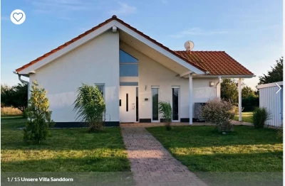 Ferienhaus in Trent: Rügenurlaub mit Hund - Villa Sanddorn in Boddenlage