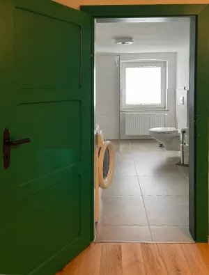 Waschmaschine und WC
