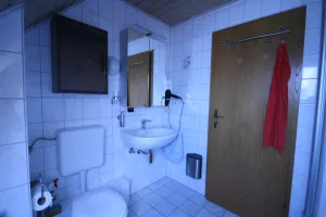 Badezimmer Waschtischansicht