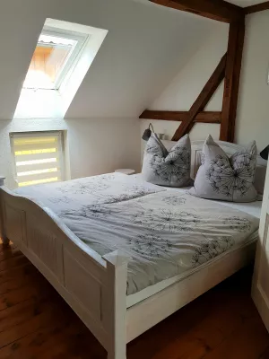 Das 2. Schlafzimmer besticht durch seine Gemütlichkeit.