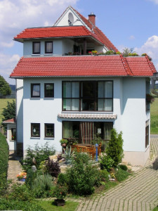 Ferienwohnung in Rathmannsdorf: Haus Morgensonne & Panoramahöhe im Elbsandsteingebirge mit Panoramablick