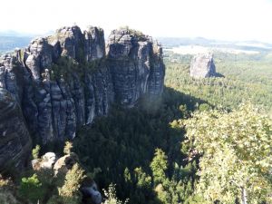 Schrammsteine im Elbsandsteingebirge
